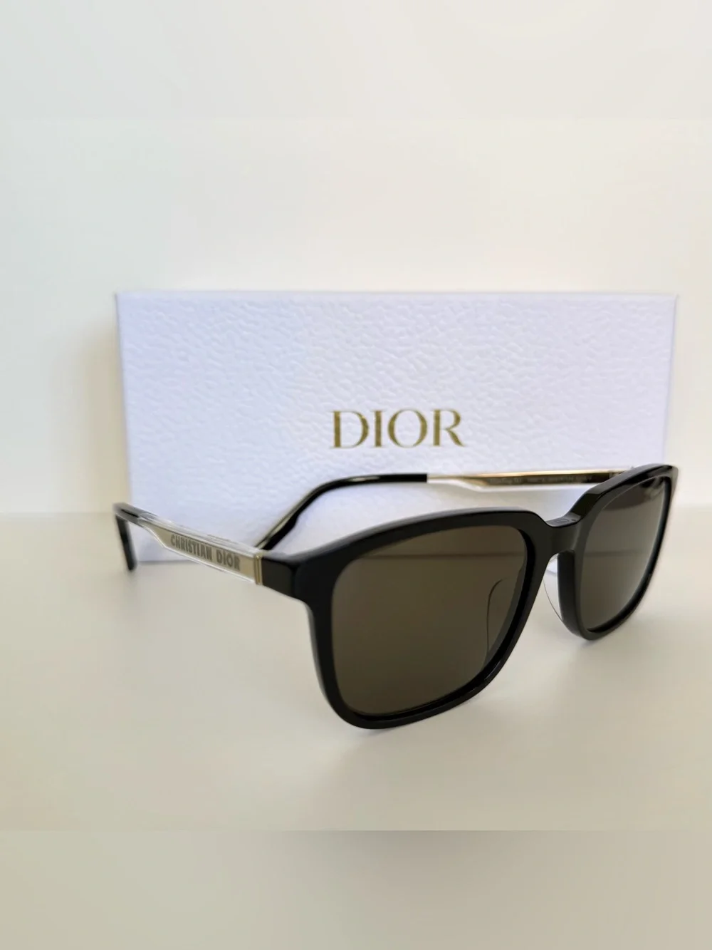 NEW!!! Christian Dior men sunglasses DiorTag SU 10C0 Authentic Retail 580$